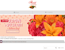 Tablet Screenshot of florists24hrs.com